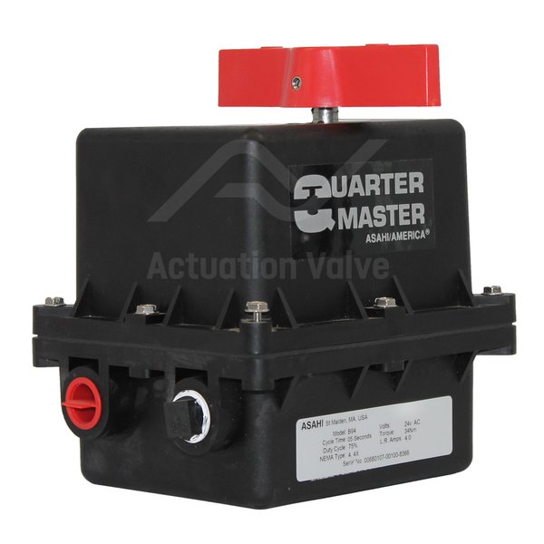 Asahi B94 Motorised Electric Valve Actuators Manual Override Nema 4X